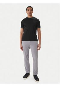 BOSS T-Shirt H-Tessler 202 50554536 Czarny Slim Fit. Kolor: czarny. Materiał: bawełna #5