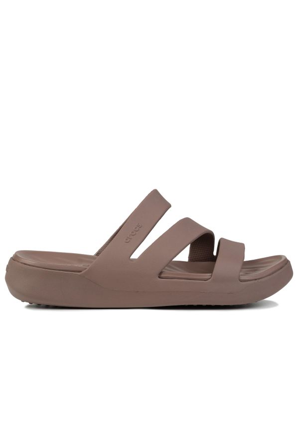 Sandały damskie na basen Crocs GETAWAY STRAPPY. Kolor: brązowy. Sport: pływanie