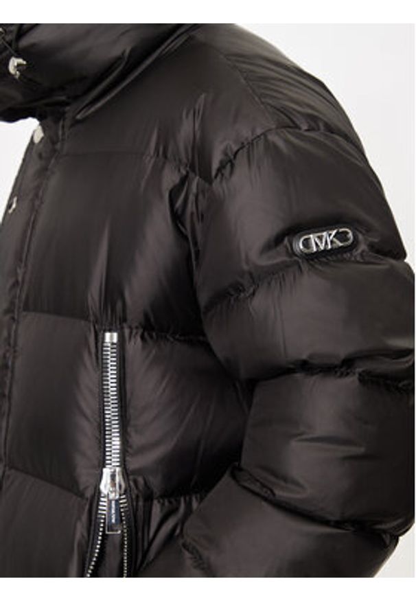 MICHAEL Michael Kors Płaszcz zimowy UF4208I3SB Czarny Relaxed Fit. Kolor: czarny. Materiał: syntetyk. Sezon: zima