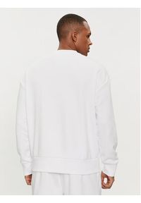 Calvin Klein Bluza Nano Logo K10K112870 Biały Regular Fit. Kolor: biały. Materiał: bawełna