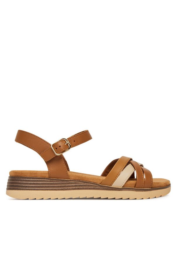 Sandały Lasocki. Kolor: brązowy