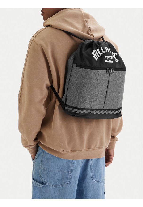 Billabong Plecak CWBEO-BLB-P-001-09 Szary. Kolor: szary. Materiał: materiał