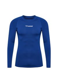 Dżersej z długim rękawem Hummel Bl Performance. Kolor: niebieski. Materiał: jersey. Długość rękawa: długi rękaw. Długość: długie. Sport: piłka ręczna #1