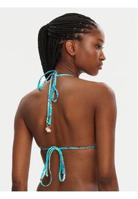 Seafolly Góra od bikini La Mer 31412-214 Turkusowy. Kolor: turkusowy. Materiał: syntetyk #4