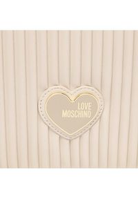 Love Moschino - LOVE MOSCHINO Torebka JC4048PP1GLA1110 Beżowy. Kolor: beżowy. Materiał: skórzane #4