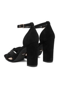 DeeZee Sandały CEO-9988 Czarny. Kolor: czarny. Materiał: materiał #8