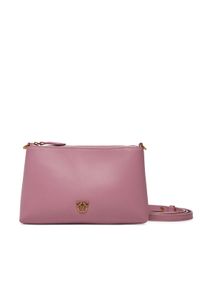 Pinko - PINKO Torebka Flat Horizontal Mini PE 25 PCPL 104277 A0F1 Fioletowy. Kolor: fioletowy. Materiał: skórzane