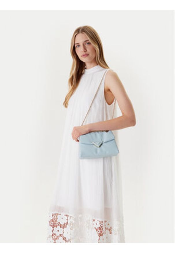 Aldo Torebka Softpuff 14009826 Błękitny. Kolor: niebieski. Materiał: skórzane