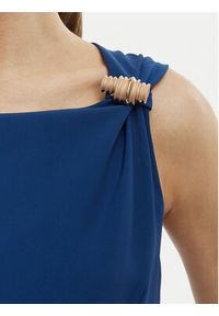 Rinascimento Sukienka wieczorowa CFC0020281002 Niebieski Slim Fit. Kolor: niebieski. Materiał: syntetyk. Styl: wizytowy #4