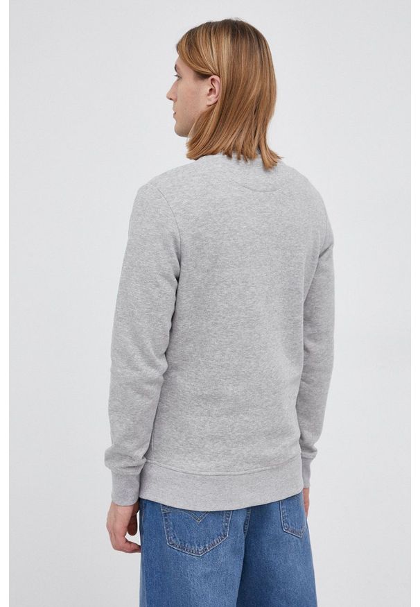 Jack & Jones - Bluza. Okazja: na co dzień. Kolor: szary. Wzór: nadruk. Styl: casual