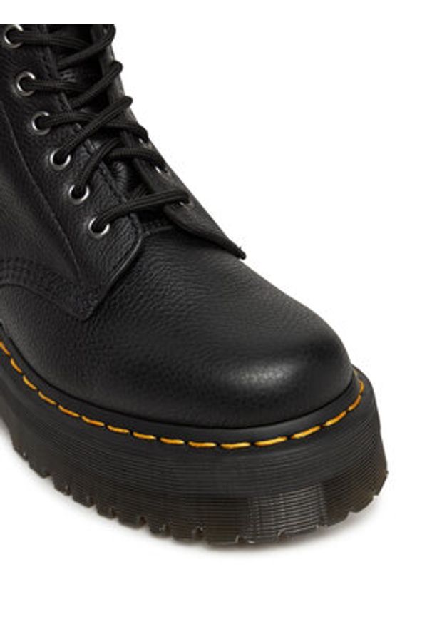 Dr. Martens Glany 1B99 Quad DM31426001 Czarny. Kolor: czarny. Materiał: skóra
