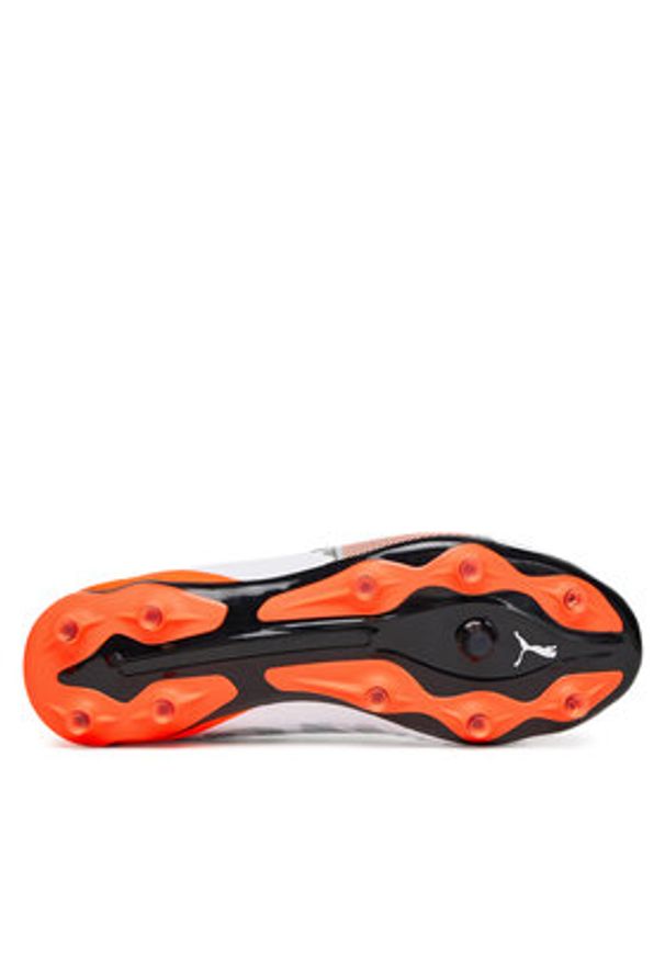Puma Buty do piłki nożnej King Match Fg/Ag 108832 01 Biały. Kolor: biały. Materiał: skóra