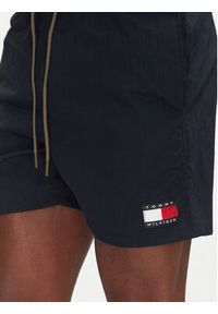TOMMY HILFIGER - Tommy Hilfiger Szorty kąpielowe UM0UM03455 Granatowy Slim Fit. Kolor: niebieski. Materiał: syntetyk