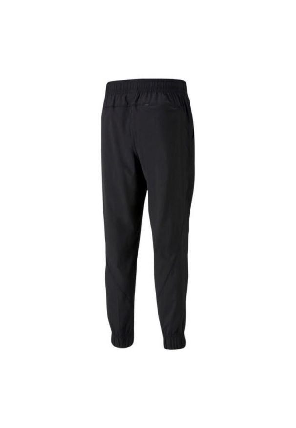 Spodnie Dresowe Sportowe Męskie Puma Train Vent Woven. Kolor: czarny. Materiał: dresówka