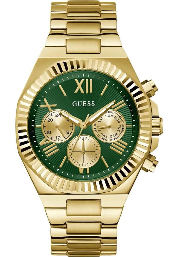Zegarek Guess Zegarek męski Guess GW0703G2 złoty. Kolor: złoty