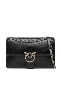 Pinko - PINKO Torebka Love One Light Classic AI 25-26 PLTT 106174 A2JC Czarny. Kolor: czarny. Materiał: skórzane #2