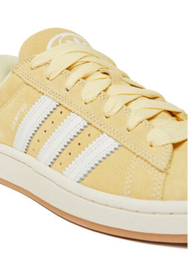 Adidas - adidas Sneakersy Campus 00S JQ5754 Żółty. Kolor: żółty. Materiał: zamsz, skóra. Model: Adidas Campus