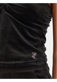 Juicy Couture Top JCWCT125325 Czarny Slim Fit. Kolor: czarny. Materiał: syntetyk #5