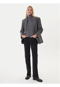 BOSS Jeansy C_Ada 50551561 Czarny Straight Fit. Kolor: czarny