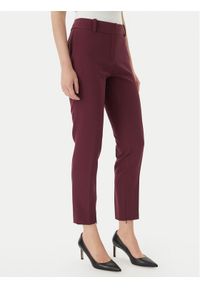 Hugo - HUGO Spodnie materiałowe Hedima-1 50544742 Fioletowy Slim Fit. Kolor: fioletowy. Materiał: syntetyk #1