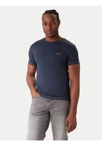 Aeronautica Militare Komplet t-shirtów AM1UTI003B Granatowy Slim Fit. Kolor: niebieski. Materiał: bawełna #1