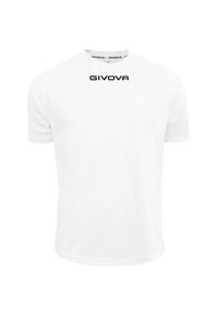 Koszulka piłkarska dla dzieci Givova One biała. Kolor: biały. Sport: piłka nożna