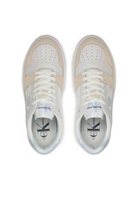 Calvin Klein Jeans Sneakersy Bold Platf Low Lace Mix Nbs Dc YW0YW01432 Biały. Kolor: biały #2