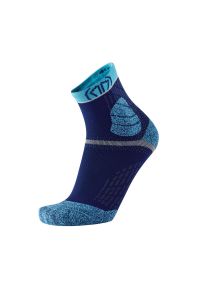 SIDAS - Trailrunning-Socken mit Verstärkungen für Knöchel und Zehen - Trail Protect. Kolor: niebieski