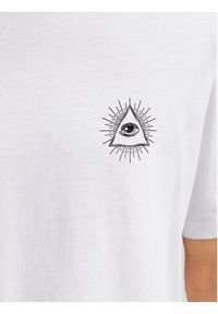 Jack & Jones T-Shirt Jackie 12271366 Biały Relaxed Fit. Kolor: biały. Materiał: bawełna #4