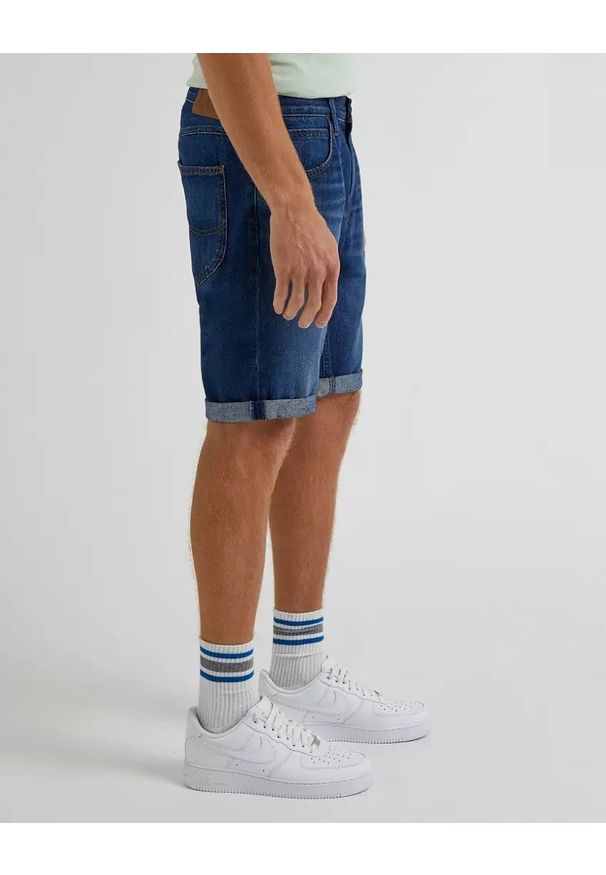 Lee - LEE 5 POCKET SHORT MĘSKIE SZORTY VCR DARK WORN L73MHVB72 112331761
