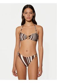 Seafolly Dół od bikini Coastline 40766-270 Brązowy. Kolor: brązowy. Materiał: syntetyk #2