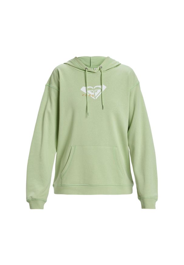 Roxy - Bluza z kapturem dla Kobiety SURF STOKED. Typ kołnierza: kaptur. Kolor: zielony, niebieski, wielokolorowy. Materiał: materiał, poliester, bawełna. Sezon: zima