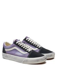 Vans Trampki Old Skool VN000CR5PRP1 Fioletowy. Kolor: fioletowy. Materiał: skóra, zamsz