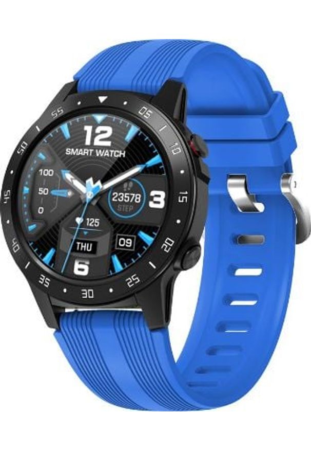 Smartwatch Smart And You M5S Niebieski (M5S). Rodzaj zegarka: smartwatch. Kolor: niebieski
