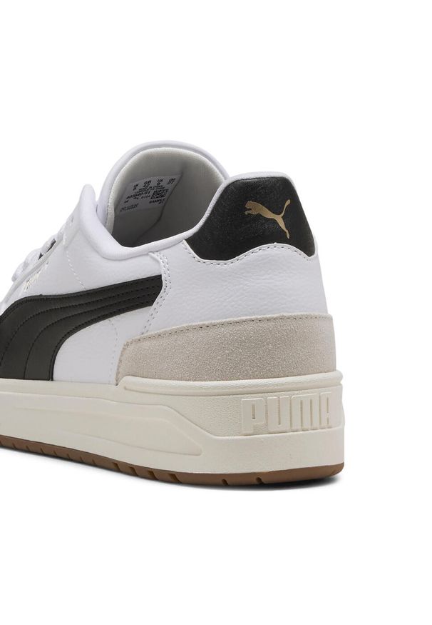 Puma - Sneakersy unisex Shuffle Downtown PUMA White Black Vapor Gray. Kolor: czarny, szary, biały, wielokolorowy. Sport: turystyka piesza