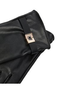 Guess Rękawiczki Damskie AW5188 NYL02 Czarny. Kolor: czarny. Materiał: poliester #2