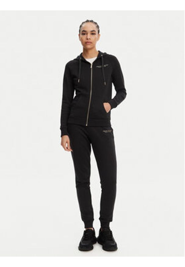 Armani Exchange Bluza 8NYM28 YJE5Z 52AK Czarny Regular Fit. Kolor: czarny. Materiał: syntetyk, bawełna