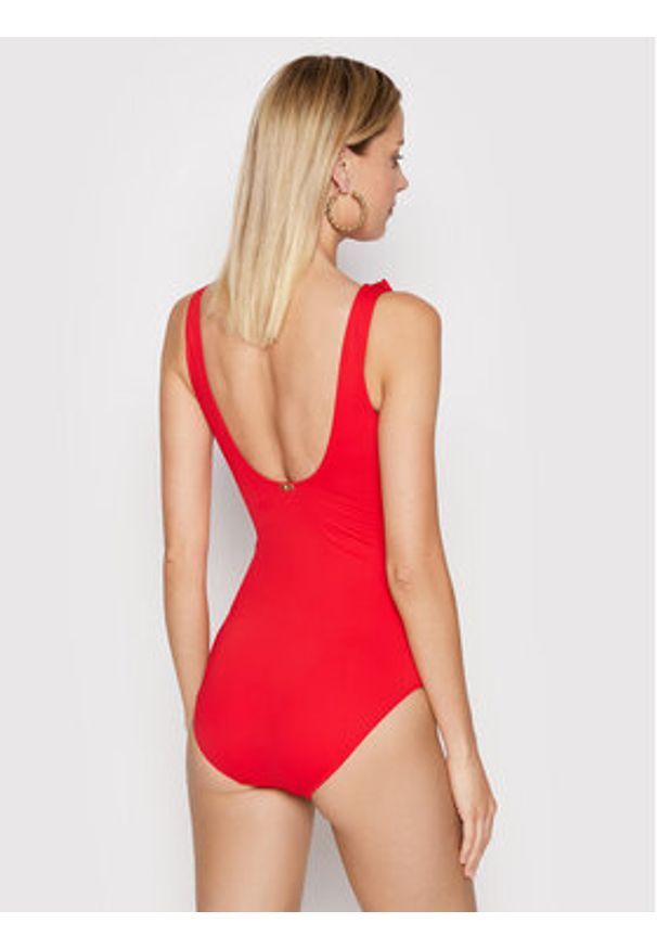 Lauren Ralph Lauren Strój kąpielowy 20101010 Czerwony. Kolor: czerwony. Materiał: syntetyk