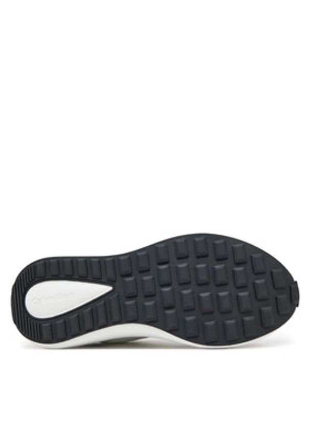 Calvin Klein Jeans Sneakersy Athleisure Runner Laceup Mix Wn YW0YW01774 Biały. Kolor: biały. Materiał: zamsz, skóra