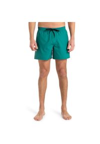 Quiksilver - Szorty kąpielowe dla Mężczyzn EVERYDAY SOLID VOLLEY 15". Kolor: zielony. Materiał: tkanina, poliester, materiał. Styl: sportowy #1