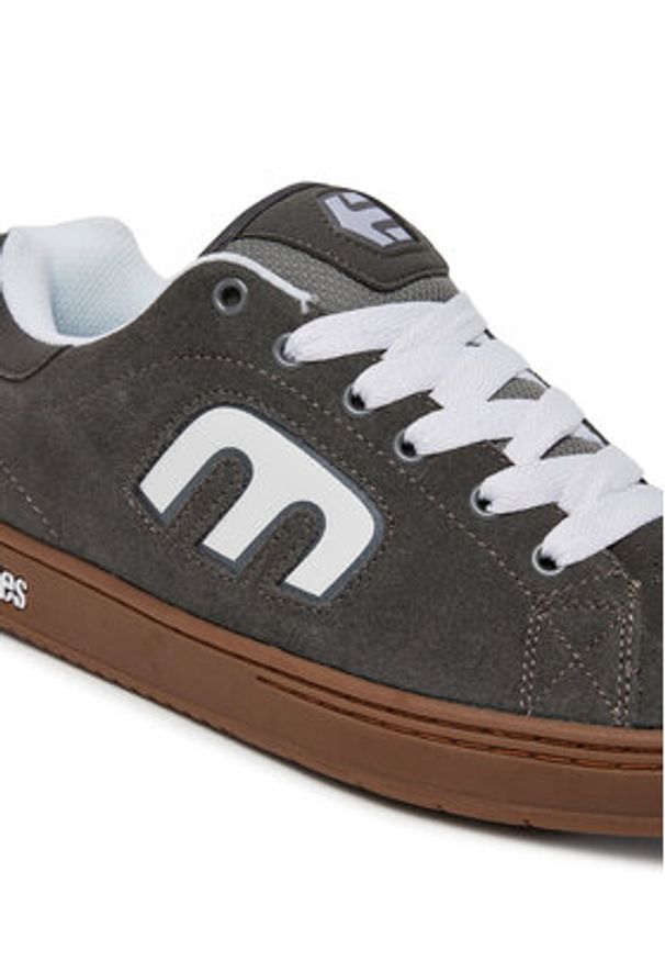 Etnies Sneakersy Callicut 4101000014 Szary. Kolor: szary. Materiał: zamsz, skóra