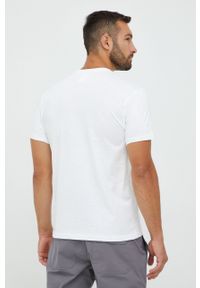 Helly Hansen t-shirt bawełniany kolor biały z nadrukiem 53285-096. Okazja: na co dzień. Kolor: biały. Materiał: bawełna. Wzór: nadruk. Styl: casual #4