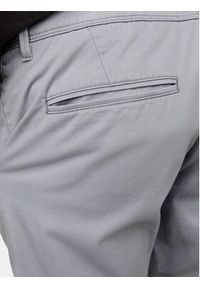 Jack & Jones Chinosy Marco 12150148 Szary Slim Fit. Kolor: szary. Materiał: bawełna #4