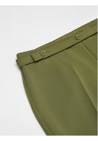 mango - Mango Spodnie materiałowe Creta 67031009 Zielony Straight Fit. Kolor: zielony. Materiał: syntetyk #4