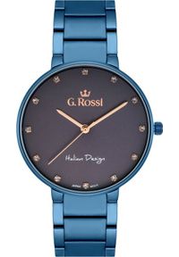 Zegarek Gino Rossi Męski niebieski (20813). Kolor: niebieski #1