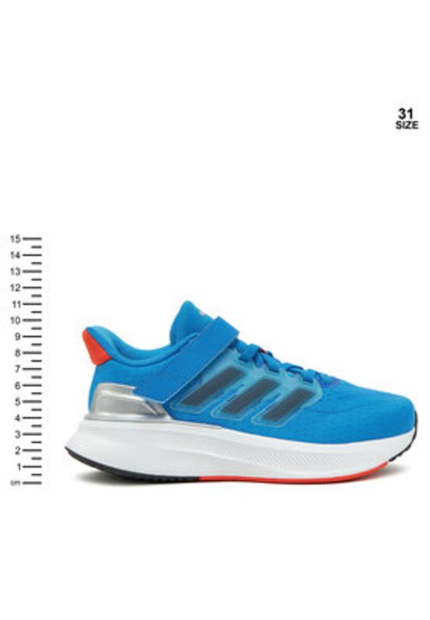Adidas - adidas Sneakersy Ultrarun 5 JR5373 Niebieski. Kolor: niebieski. Materiał: materiał