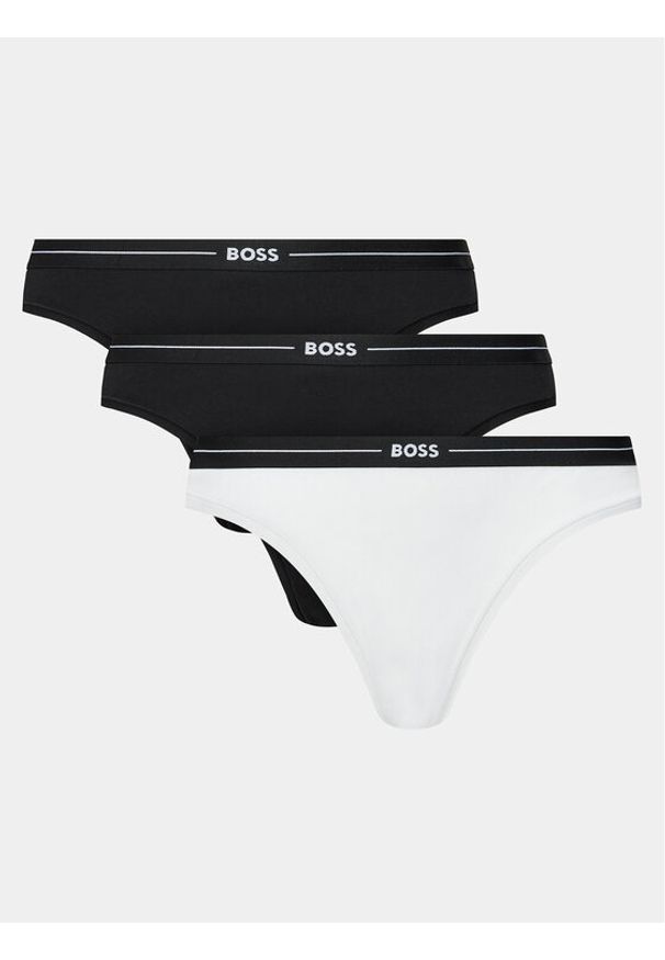 BOSS - Boss Komplet 3 par fig klasycznych 50510016 Biały. Kolor: biały. Materiał: bawełna