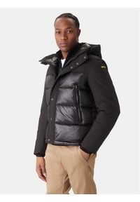 Blauer Kurtka puchowa Giubbini 25WBLUC03143 Czarny Regular Fit. Kolor: czarny. Materiał: syntetyk