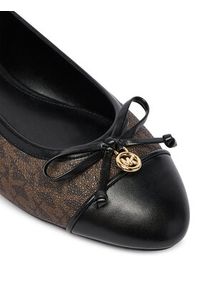 MICHAEL Michael Kors Baleriny Piper 40T6PIFP1B Brązowy. Kolor: brązowy. Materiał: skóra #4
