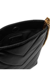 Pinko - PINKO Torebka Flat Satchel AI 25-26 PCPL 105352 A2W2 Czarny. Kolor: czarny. Materiał: skórzane #4